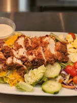The Eagle Salad Breaded & Fried Chicken